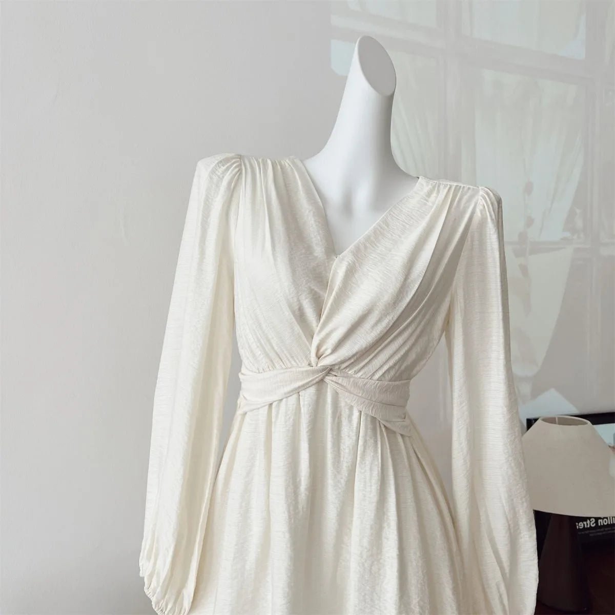 Robe Années 40 Vintage Volants - Louise Vintage