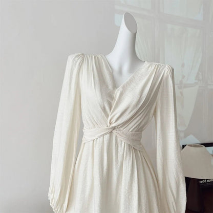 Robe Années 40 Vintage Volants - Louise Vintage