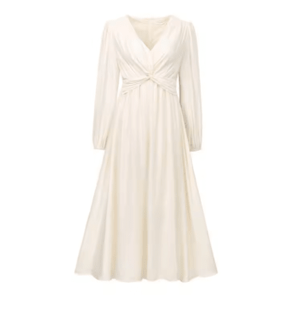 Robe Années 40 Vintage Volants - Louise Vintage