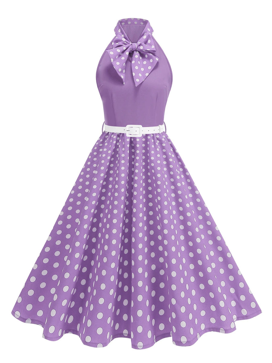 Robe Années 50 à Pois - Louise Vintage