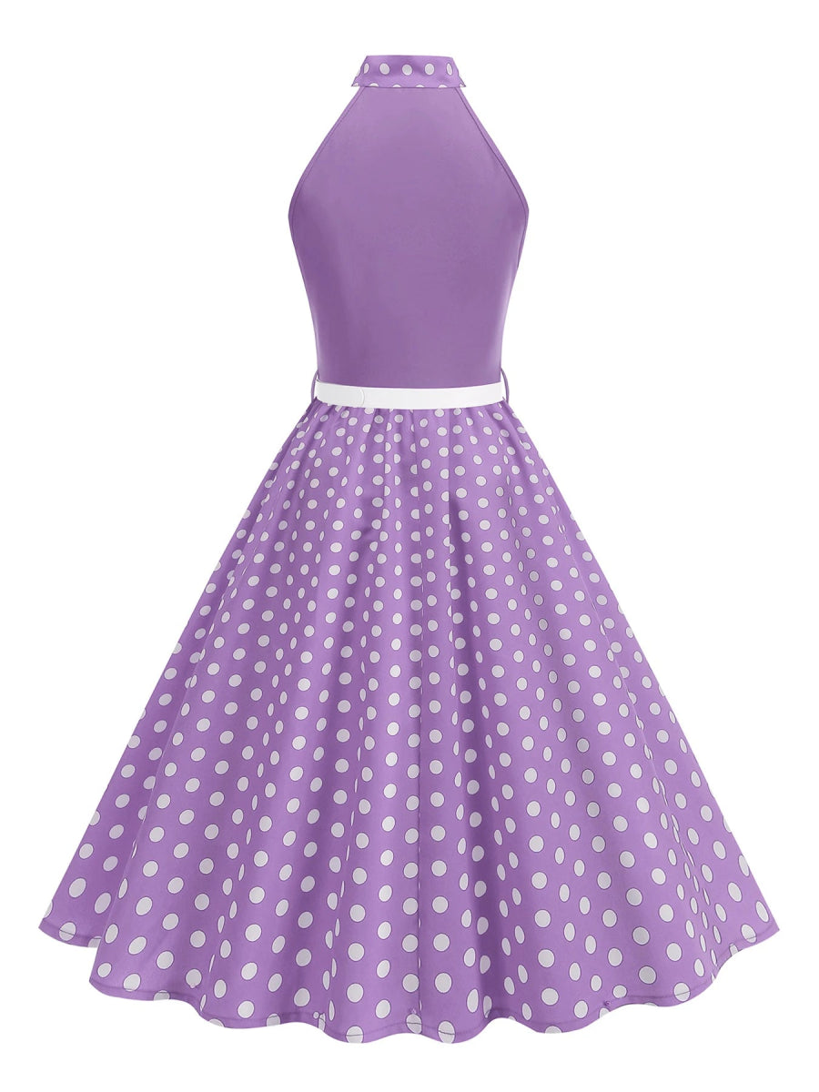 Robe Années 50 à Pois - Louise Vintage