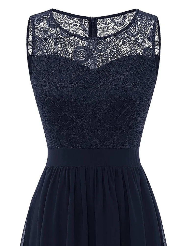 Robe Années 50 Longue Taille Haute - Louise Vintage