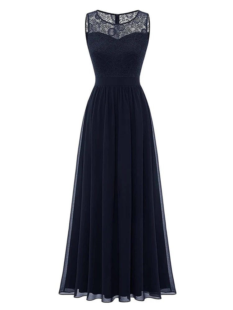 Robe Années 50 Longue Taille Haute - Louise Vintage