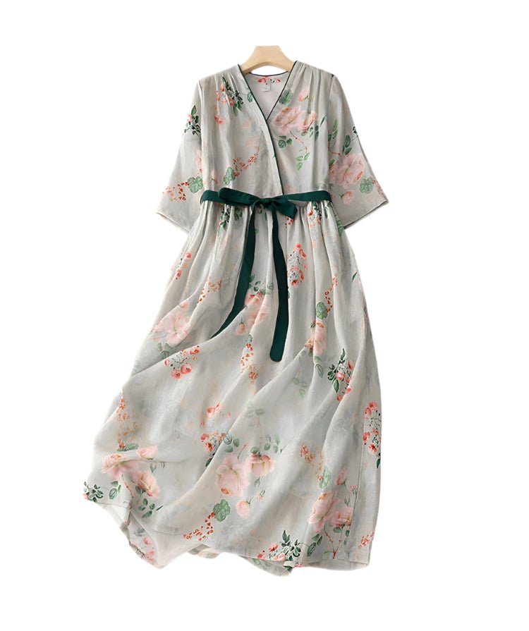 Robe Années 70 Asymétrique - Louise Vintage