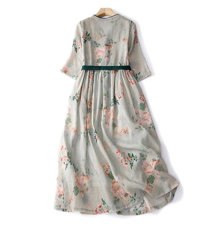 Robe Années 70 Asymétrique - Louise Vintage