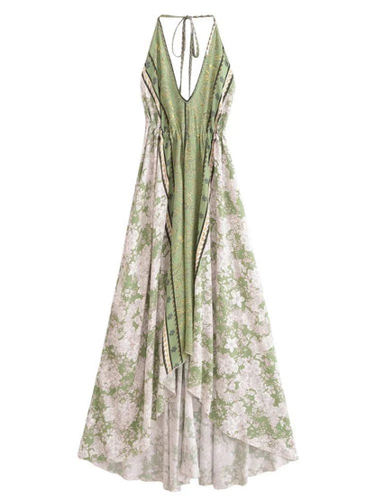 Robe Années 70 Hippie Fleurie - Louise Vintage