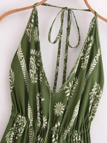 Robe Années 70 Hippie Fleurie - Louise Vintage