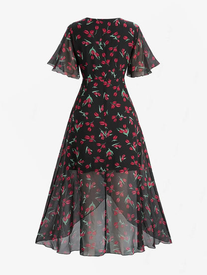Robe Années 70 Hippie Grande Taille - Louise Vintage