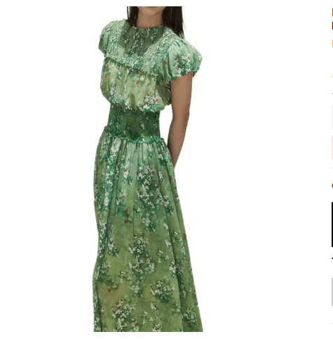 Robe Années 70 Hippie Tropiques - Louise Vintage