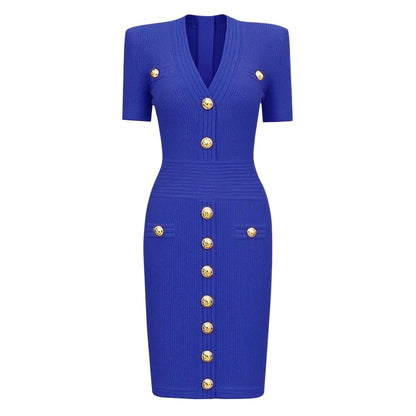 Robe Années 70 Moulante - Louise Vintage