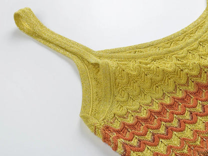 Robe Années 70 Multicolore - Louise Vintage