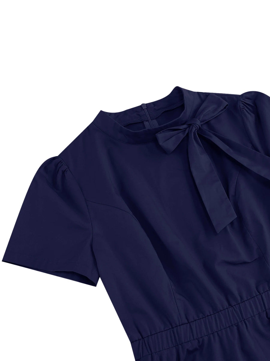 Robe Bleu Année 60 - Louise Vintage