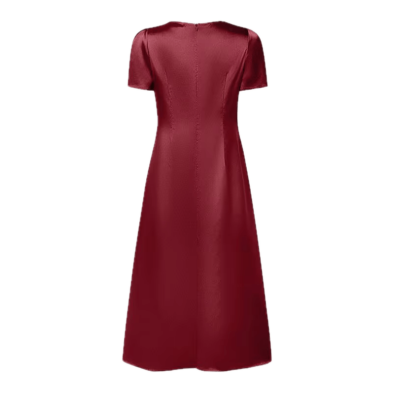 Robe Bordeaux Style Vintage 40s - Louise Vintage