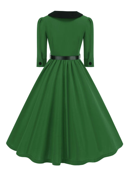 Robe Boutonnée Devant Vintage - Louise Vintage