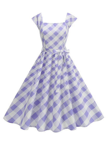 Robe Carreaux Vichy Année 60 - Louise Vintage