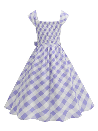 Robe Carreaux Vichy Année 60 - Louise Vintage
