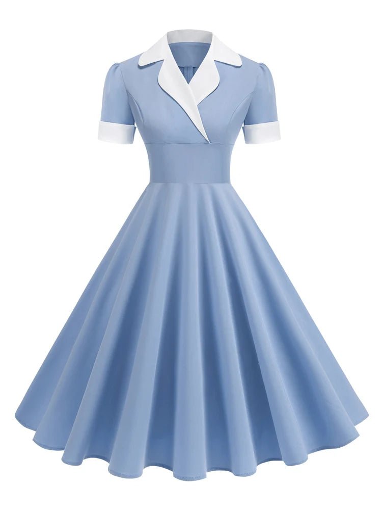 Robe Ceintrée Année 50 - Louise Vintage
