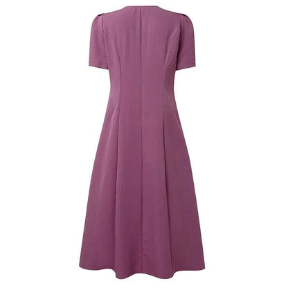 Robe Chasuble Année 70 Rose - Louise Vintage