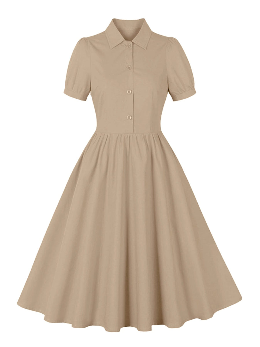 Robe Chemisier Année 50 - Louise Vintage