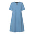 Robe Chic Jazz Année 40 Bleu - Louise Vintage