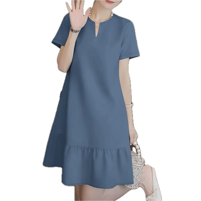 Robe Chic Jazz Année 40 Bleu - Louise Vintage
