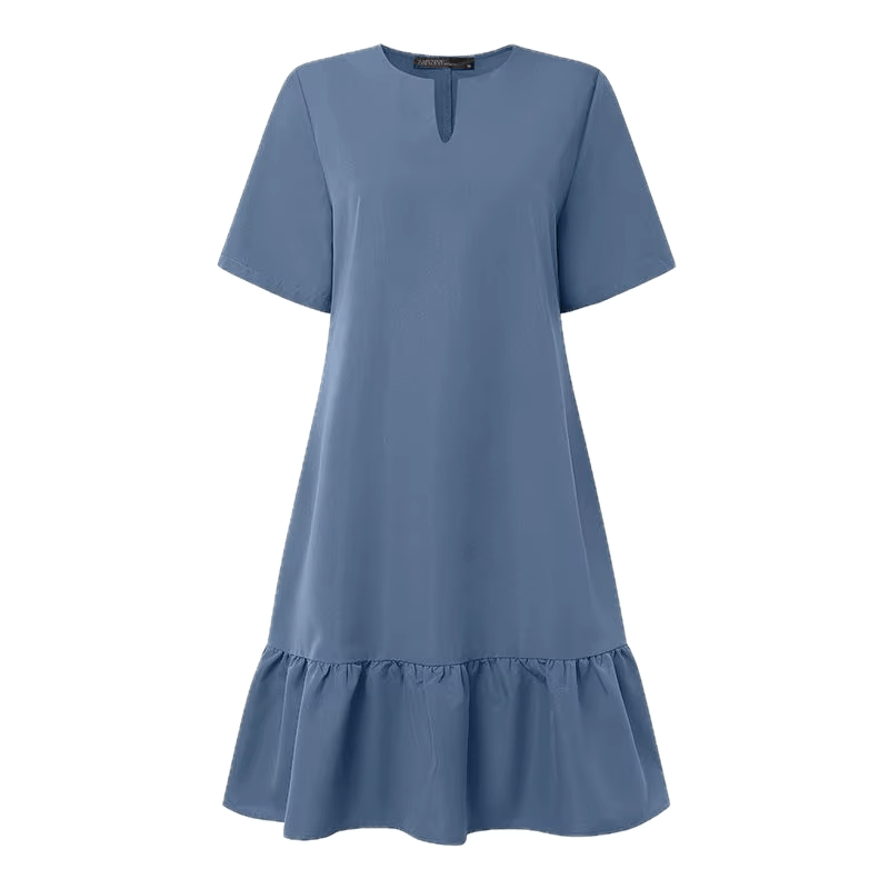 Robe Chic Jazz Année 40 Bleu - Louise Vintage