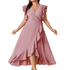 Robe Chic Jazz Année 40 Rose - Louise Vintage