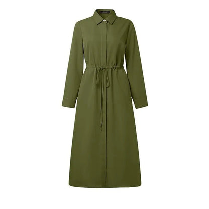 Robe Chic Manches Longues Années 70 - Louise Vintage