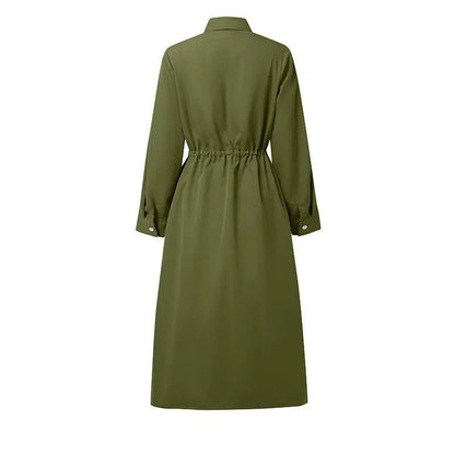 Robe Chic Manches Longues Années 70 - Louise Vintage