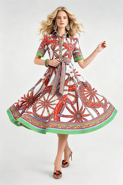 Robe Courte Année 40 - Louise Vintage