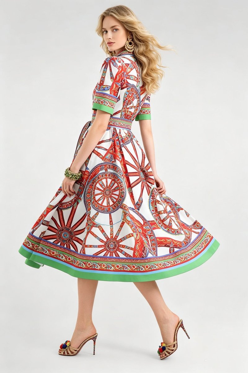 Robe Courte Année 40 - Louise Vintage