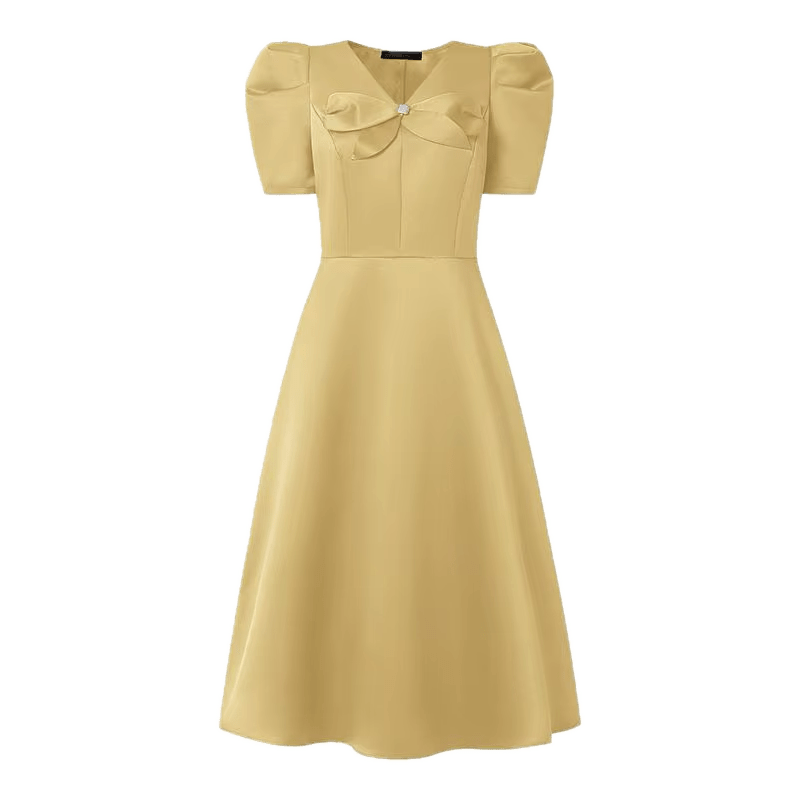 Robe Courte Année 70 Cocktail - Louise Vintage