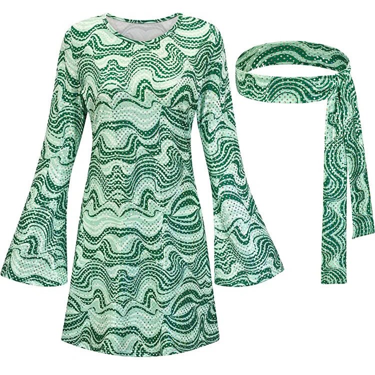 Robe Courte Année 70 Femme - Louise Vintage