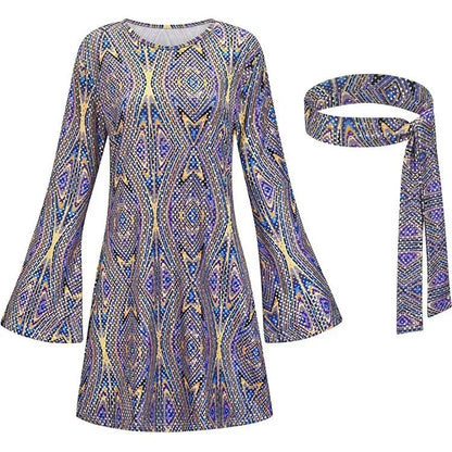 Robe Courte Année 70 Soirée - Louise Vintage