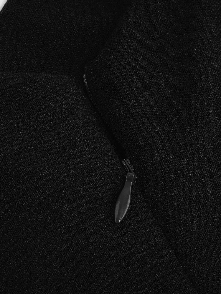 Robe Crayon Année 60 Noir - Louise Vintage