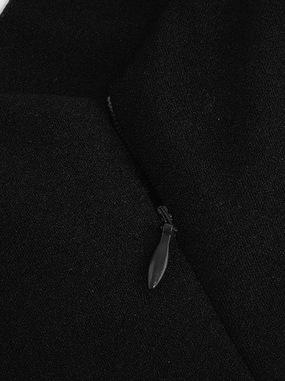 Robe Crayon Année 60 Noir - Louise Vintage