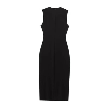 Robe Crayon Vintage Année 50 Noir - Louise Vintage