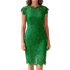 Robe Crayon Vintage Année 50 Vert - Louise Vintage