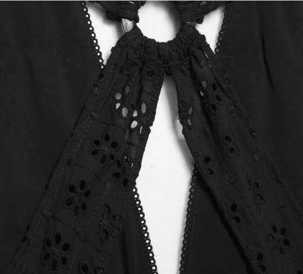 Robe De Bal Noire Vintage - Louise Vintage