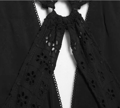 Robe De Bal Noire Vintage - Louise Vintage