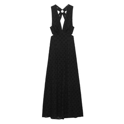 Robe De Bal Noire Vintage - Louise Vintage