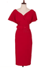 Robe De Bal Rouge Vintage - Louise Vintage