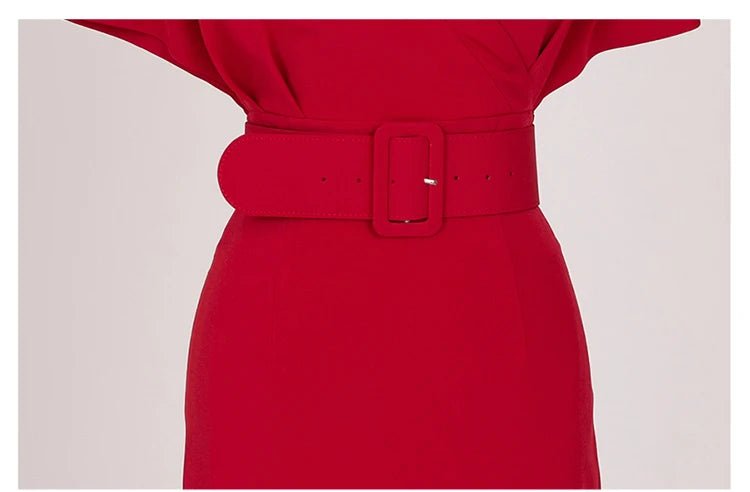 Robe De Bal Rouge Vintage - Louise Vintage