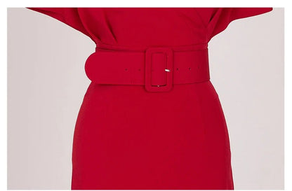 Robe De Bal Rouge Vintage - Louise Vintage