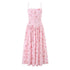 Robe de Cérémonie Vintage Fleurie Rose - Louise Vintage