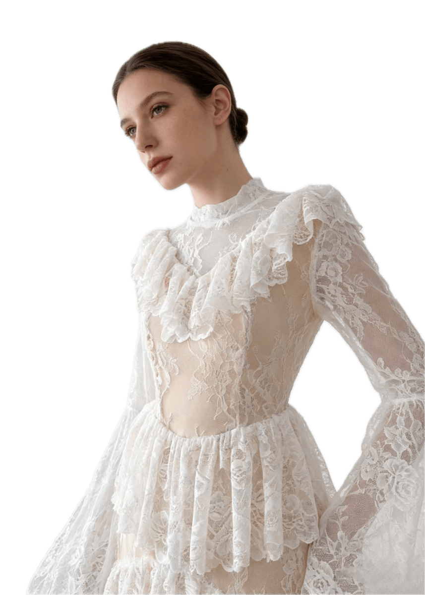 Robe de Mariée Style Années 40 - Louise Vintage