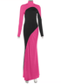 Robe de Soirée Année 70 Colorée - Louise Vintage
