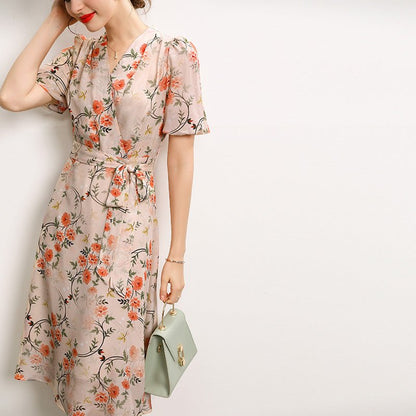 Robe de Soirée Année 70 Patchwork - Louise Vintage