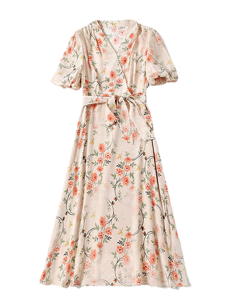 Robe de Soirée Année 70 Patchwork - Louise Vintage