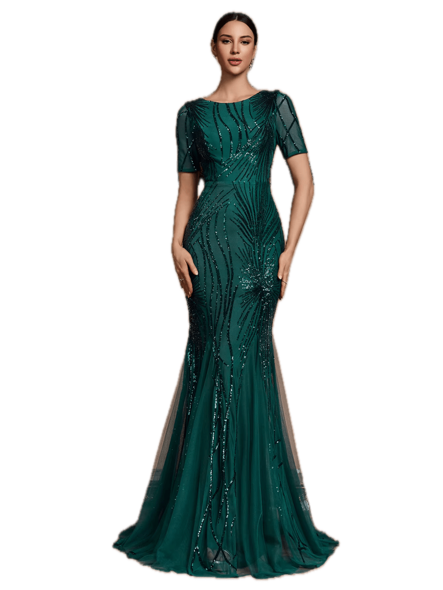 Robe de Soirée Couture Vintage - Louise Vintage